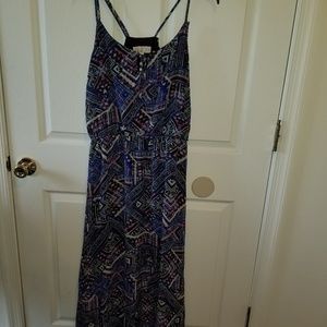 Pink Rose Maxi Dress Size L